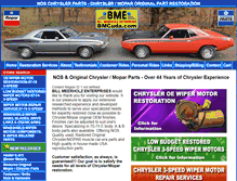 Tablet Screenshot of bmcuda.com